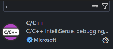 VS Code C/C++ 扩展包的安装选项