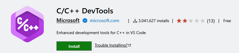 VS Code C/C++ 开发环境扩展配置示例（4）